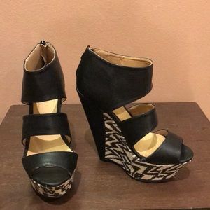 Wedge heels